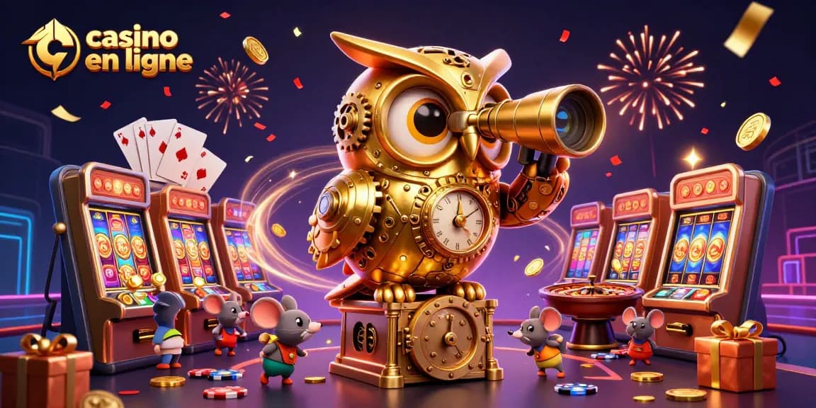 Casino en ligne: Jouer aux machines à sous avec des éléments festifs et des détails animés
