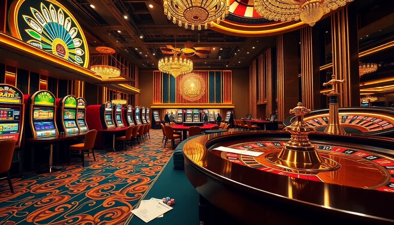 Découvrez l'excitation du casino en ligne 2026 avec des machines à sous vibrantes et des tables de poker.