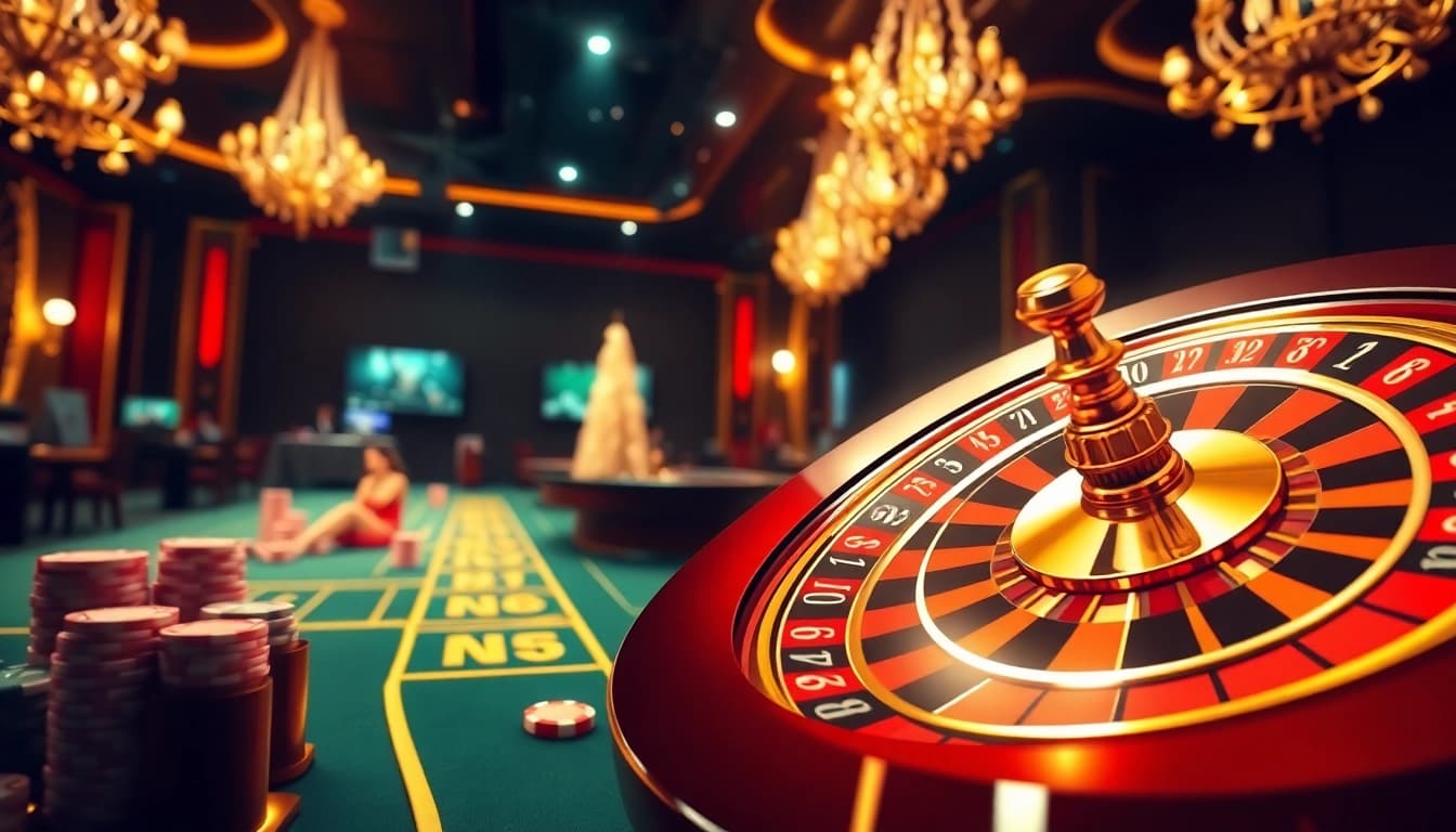 Experience the thrill of ga6789 online casino with vibrant tables and poker action.