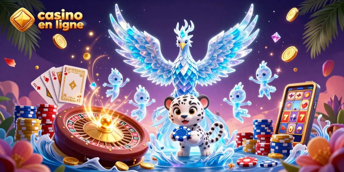 Profitez de l'excitation des jeux de casino en ligne avec des personnages magiques et des éléments en jeu captivants.