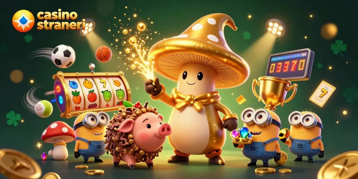Crea emozionanti vincite nei migliori casino online stranieri mentre il mago dei funghi trasforma tutto in oro.
