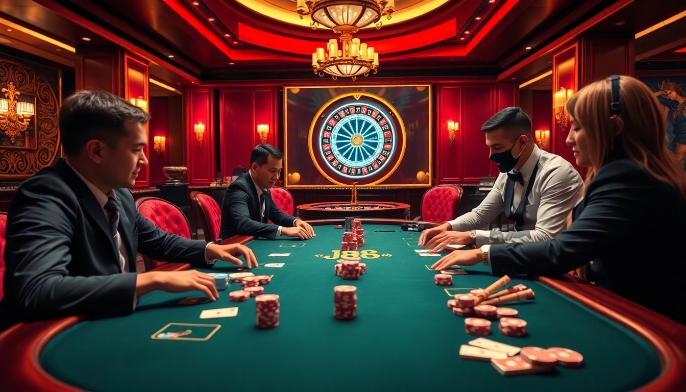 Experience the excitement of the casino with link vào j88, featuring immersive gaming action and vibrant visuals.