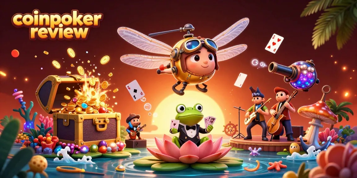 Découvrez notre avis sur CoinPoker et plongez dans l'univers dynamique des jeux de casino crypto.