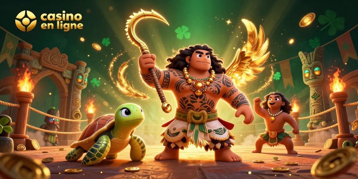 Faites la fortune dans le casino en ligne avec le hawk et le turtle dans un décor immersif.