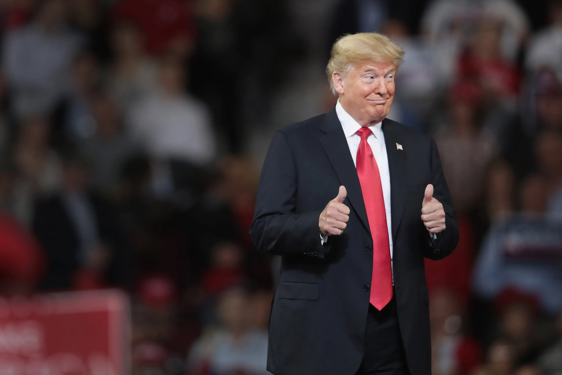 Trump Thumbs Up