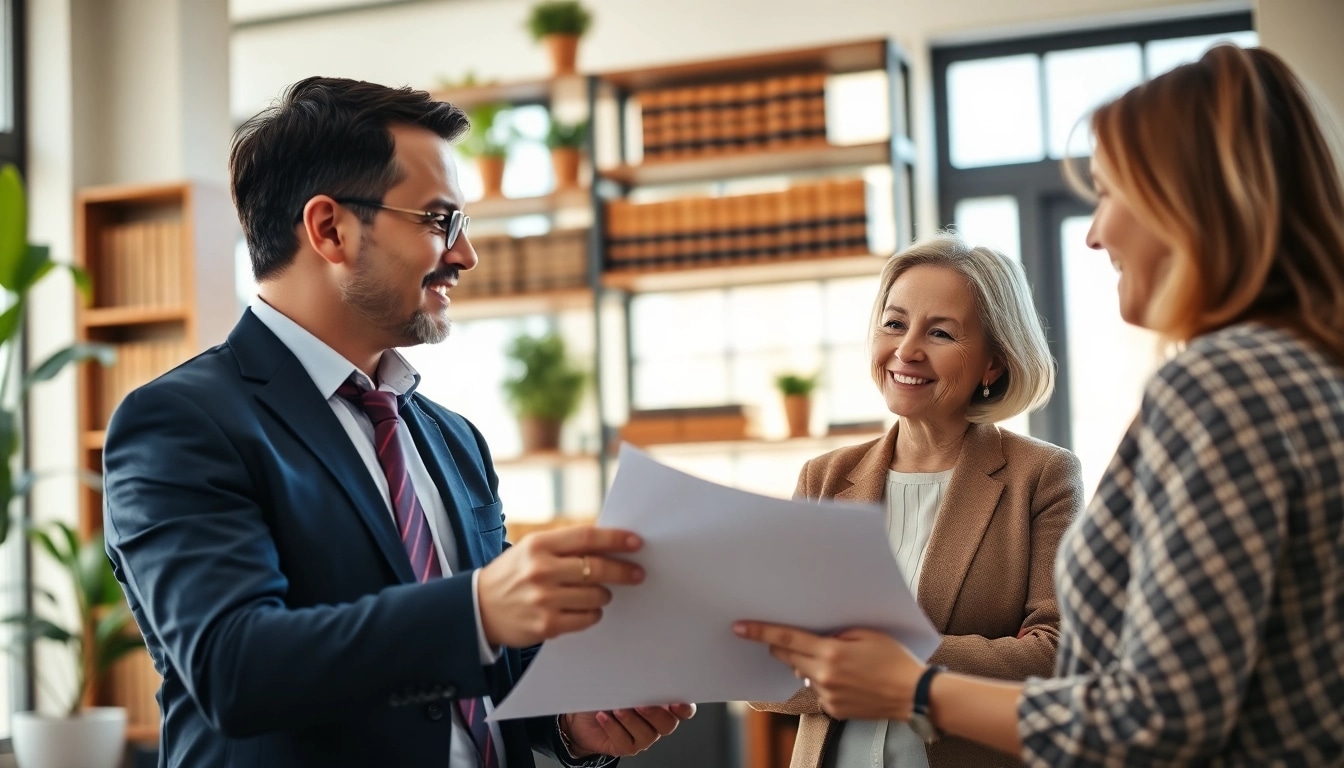 Clients engaging in estate planning San Antonio consultation in a professional office setting