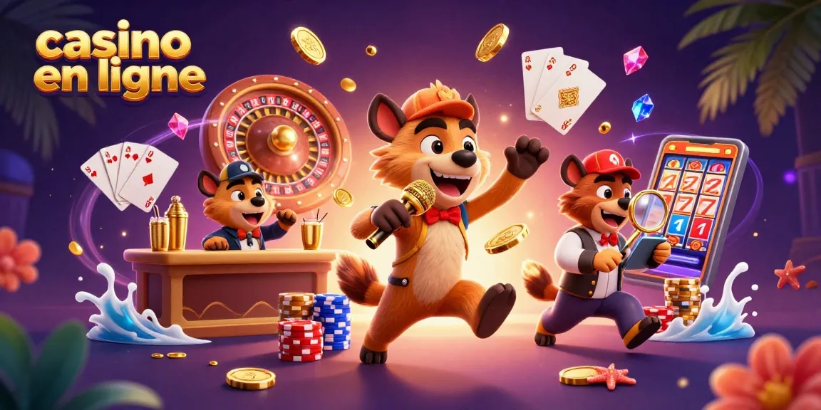 Casino en ligne : vivez l'expérience animée d'un club de comédie avec des hyènes.