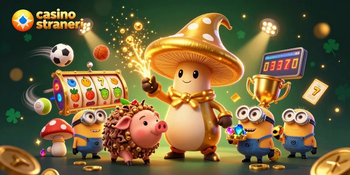 Crea emozionanti vincite nei migliori casino online stranieri mentre il mago dei funghi trasforma tutto in oro.
