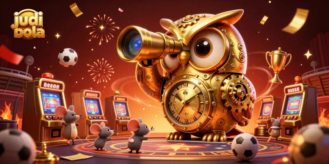 Experience thrilling judi bola action amidst stunning 3D digital art filled with sports elements