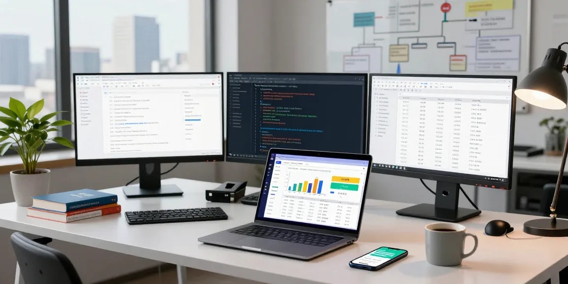 Digital marketer analyzing LLG link indexing strategies in a modern workspace.