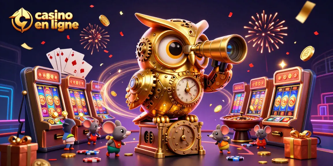 Casino en ligne: Jouer aux machines à sous avec des éléments festifs et des détails animés
