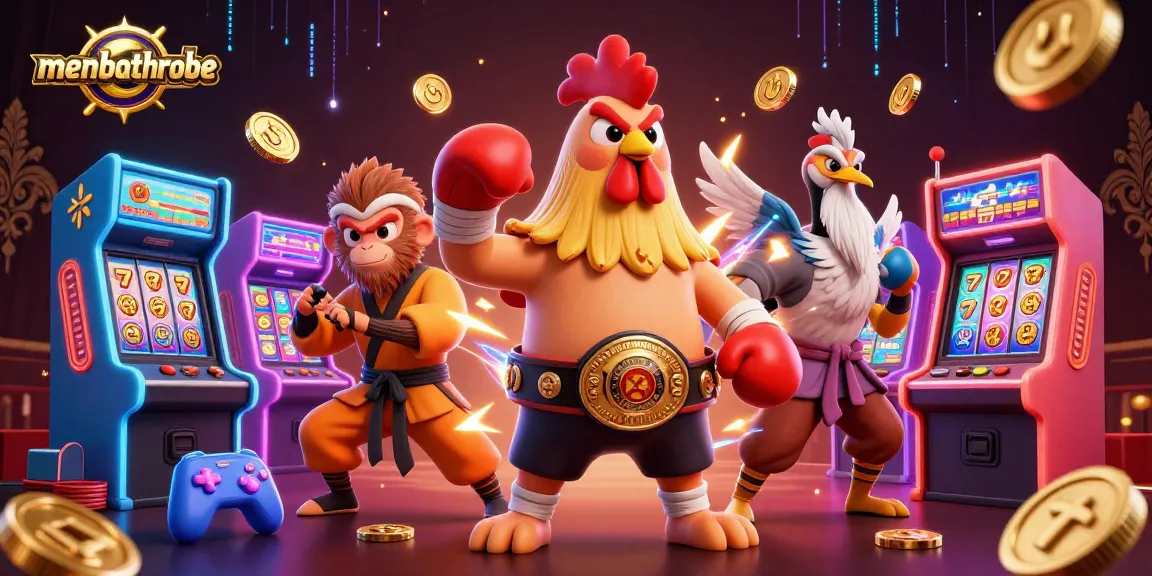 Menbathrobe menawarkan pengalaman kasino dengan simbol slot, kemenangan besar, dan petualangan seru.