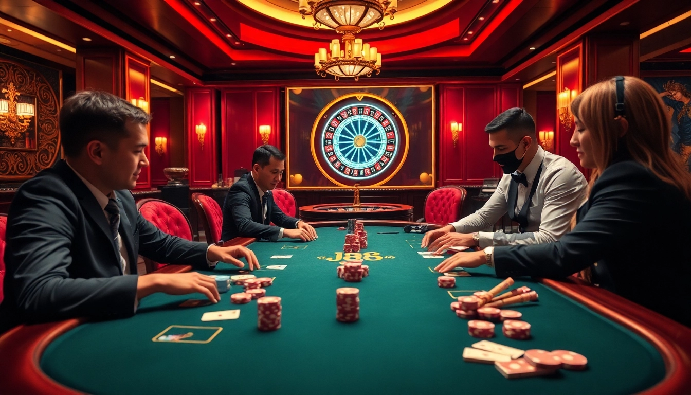 Experience the excitement of the casino with link vào j88, featuring immersive gaming action and vibrant visuals.