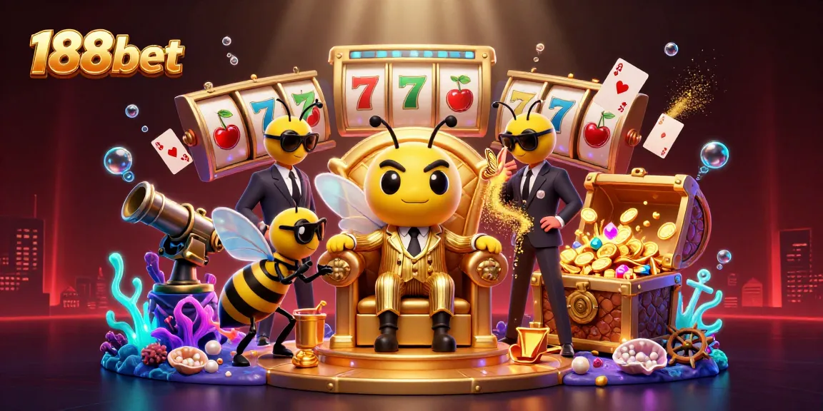 Engage with 188bet for exciting slots and casino adventures, featuring dynamic golden treasures!