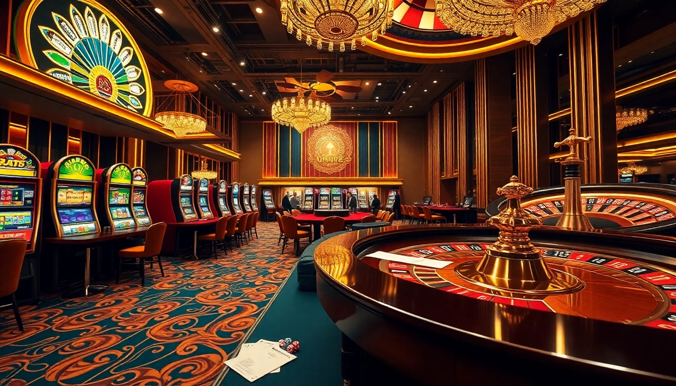 Découvrez l'excitation du casino en ligne 2026 avec des machines à sous vibrantes et des tables de poker.