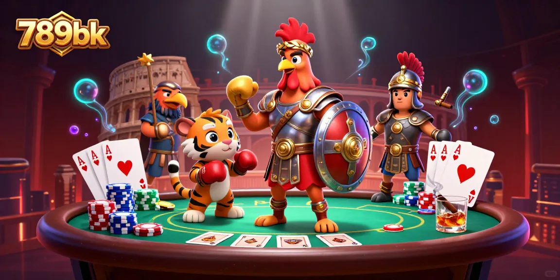 เล่นเกมคาสิโนกับ 789bk ในภาพการ์ตูนแนว 3D ที่มีความละเอียดสูง