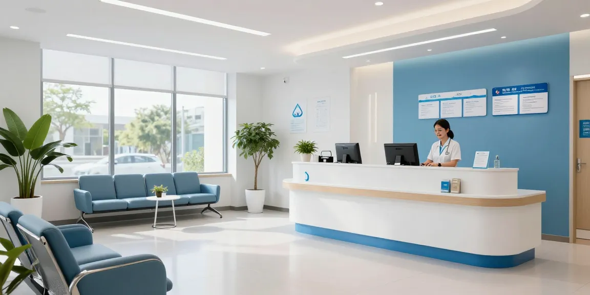 "Hair transplant Turkey consultation at a modern health clinic with medical professionals ensuring patient comfort and care."