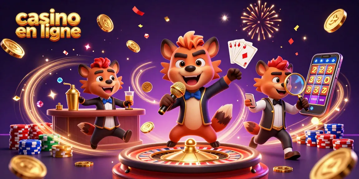 Venez découvrir le meilleur du casino en ligne avec nos hyènes comiques dans un club de casino unique.