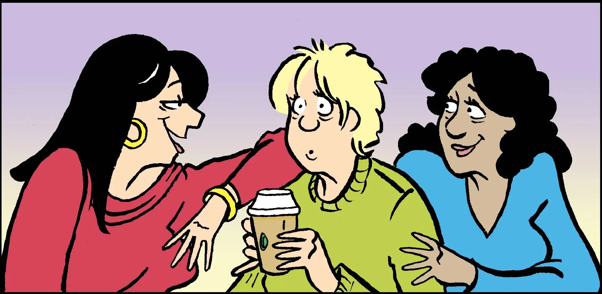 between friends comic