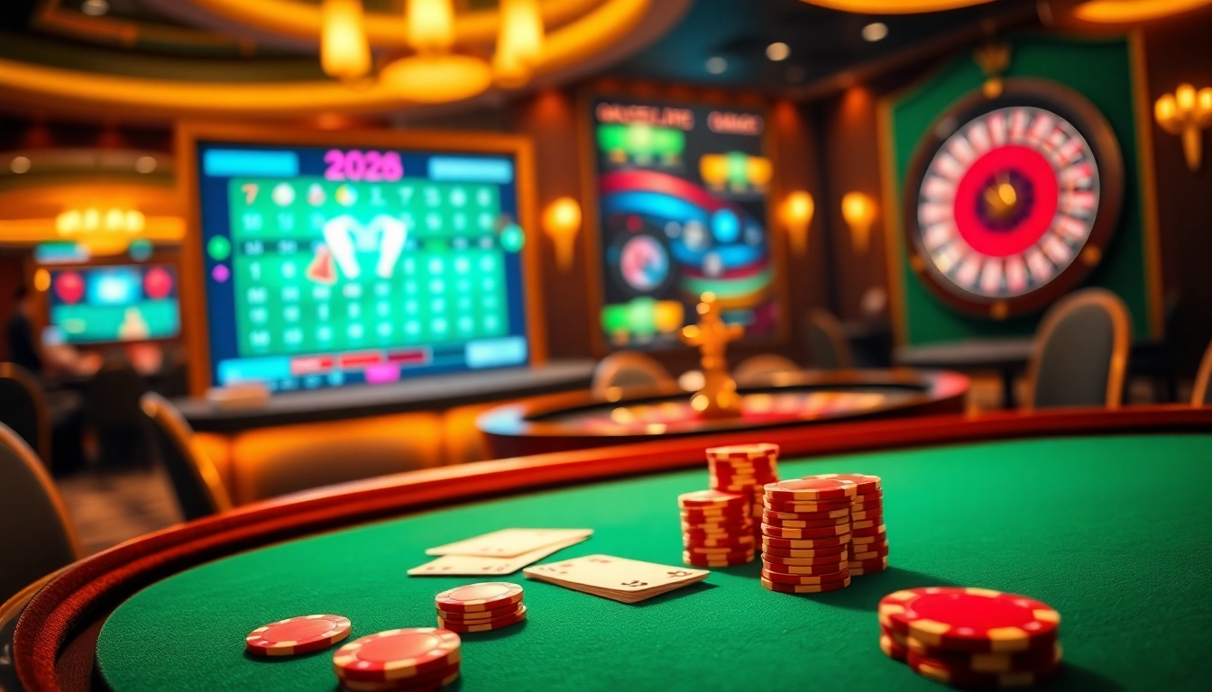 Vivez des moments palpitants au casino en ligne 2026 avec des jeux dynamiques et l'excitation des paris.