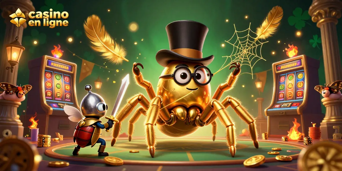 Profitez des machines à sous avec le casino en ligne dans une scène captivante de jeu