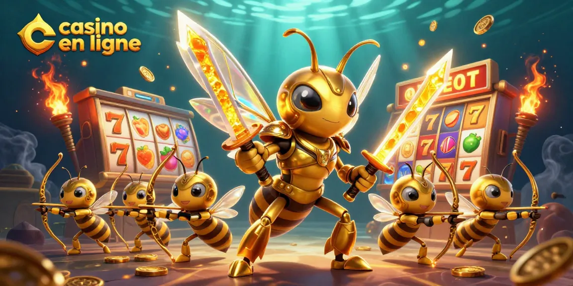 Profitez d'une expérience de casino en ligne immersive avec des éléments de machines à sous dynamiques.