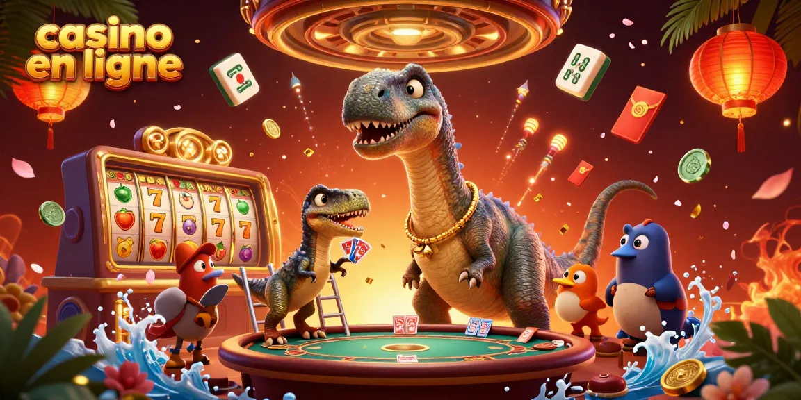Jouez à des jeux captivants au casino en ligne avec des personnages amusants dans un décor dynamique.
