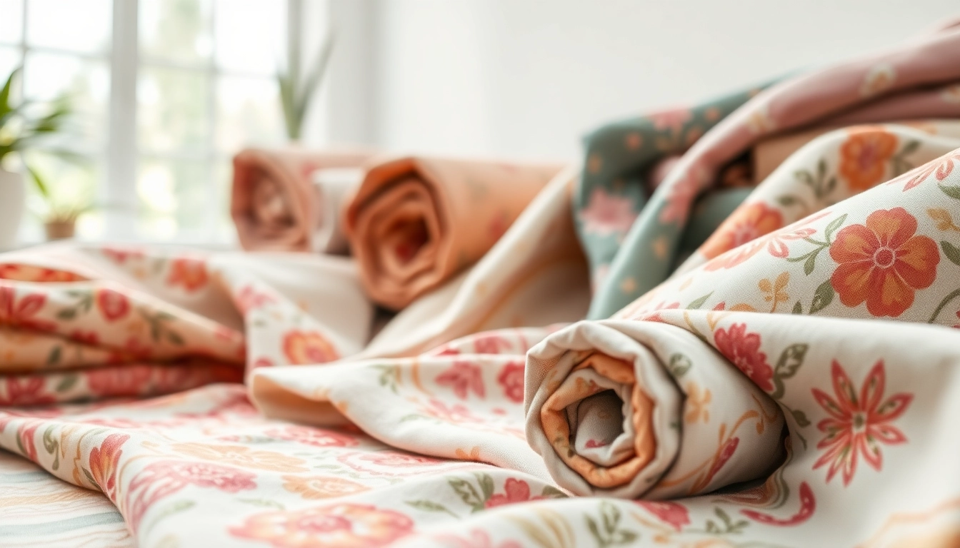 Bekijk hydrofiele stof in diverse kleuren en patronen, perfect voor baby- en interieurtextiel.