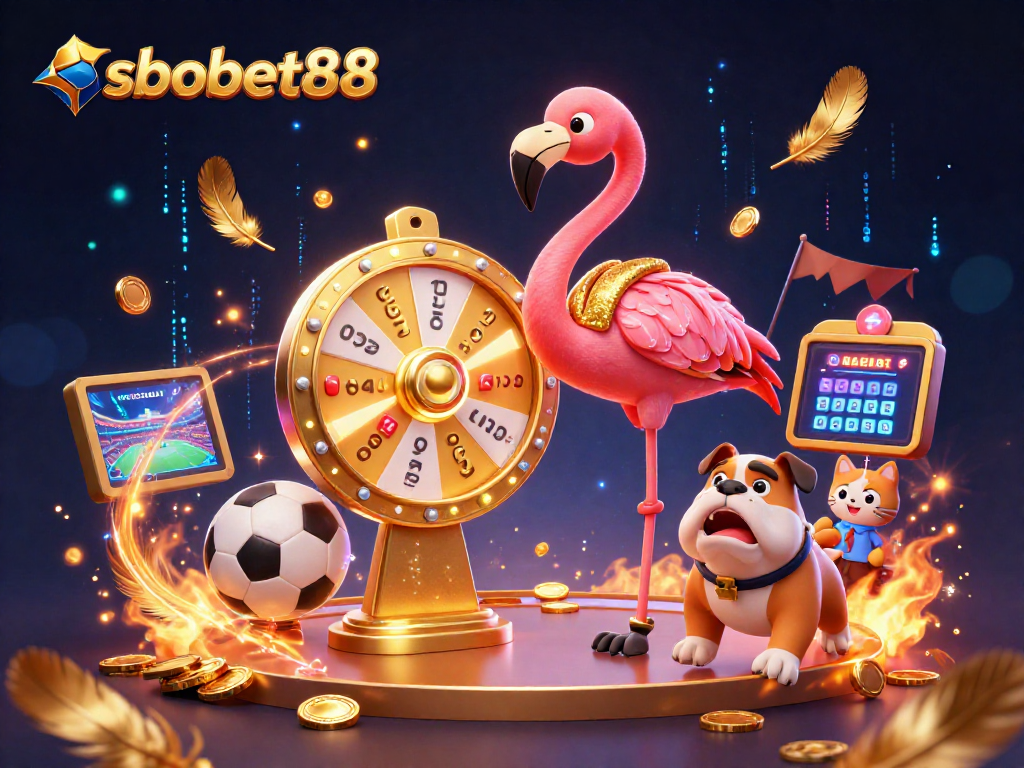 Engage in thrilling sports betting with sbobet88 featuring dynamic 3D characters and vibrant visuals.