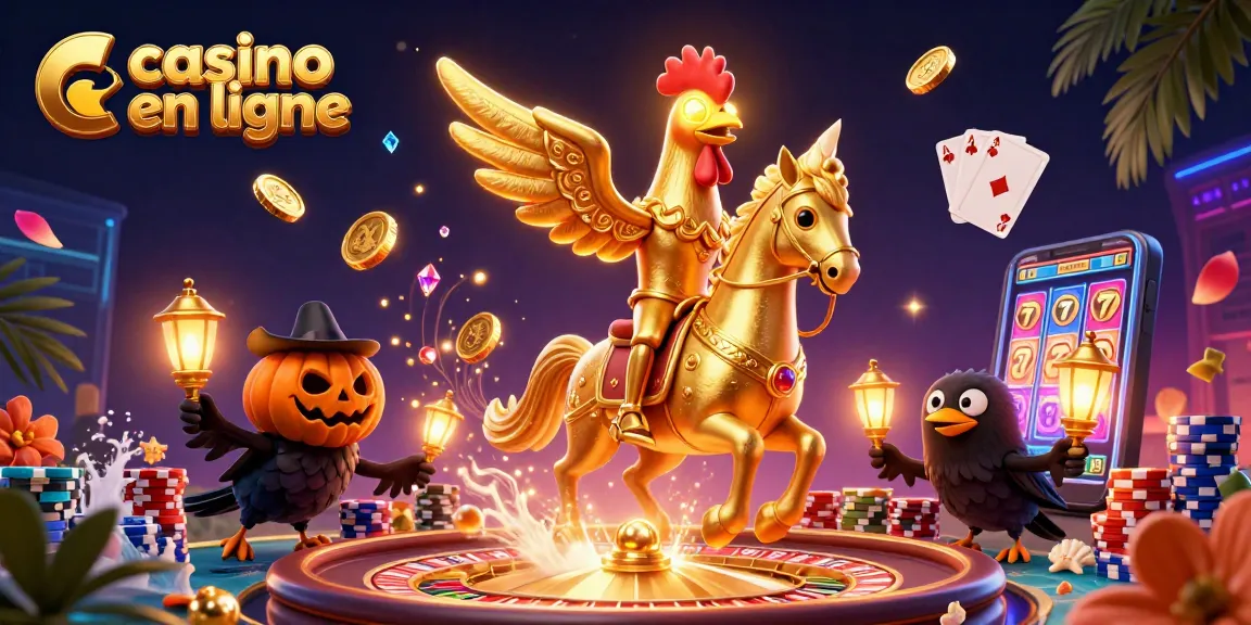 Gagnez avec des jeux captivants de casino en ligne dans une scène magique