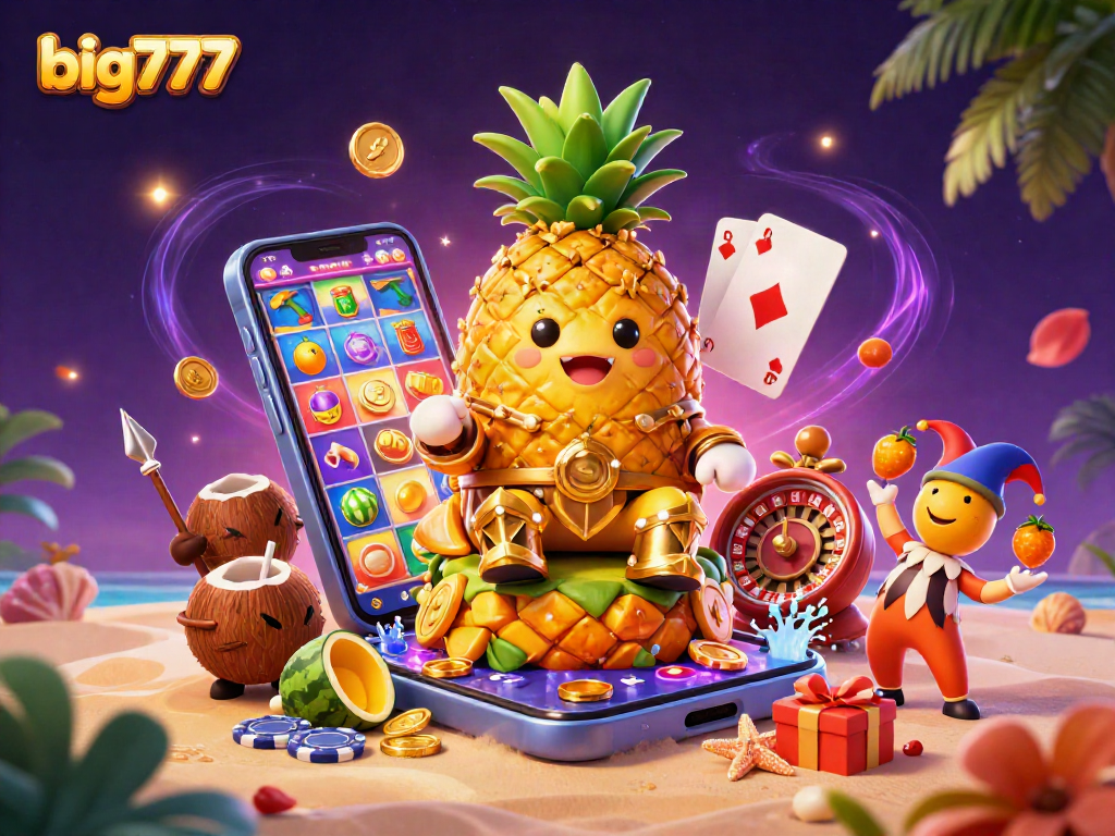 Engage with thrilling moments at big777 casino as the pineapple king rules the vibrant gaming beach.
