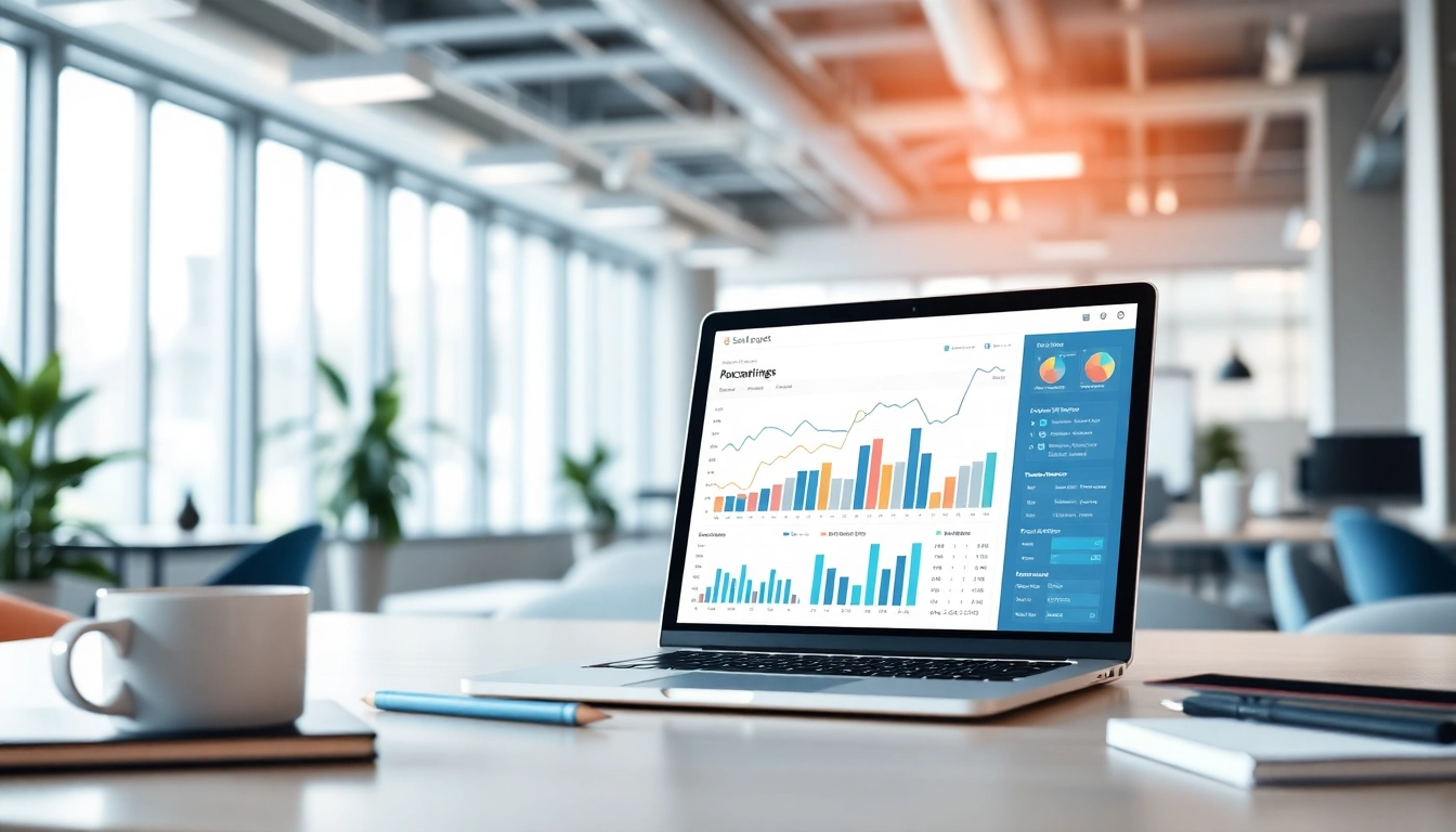 Visualize insights on sales navigator scraper pricing in a modern office setup.