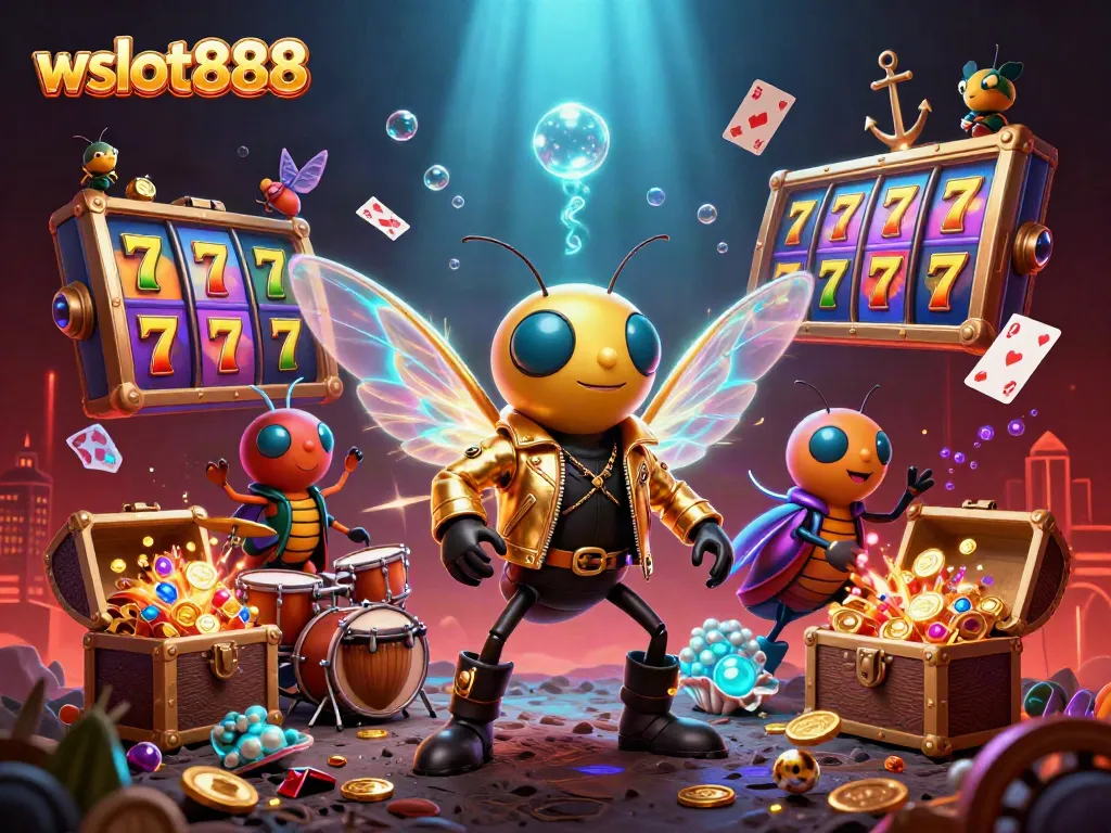 Gamer meraih jackpot dengan wslot888 di slot interaktif penuh warna.