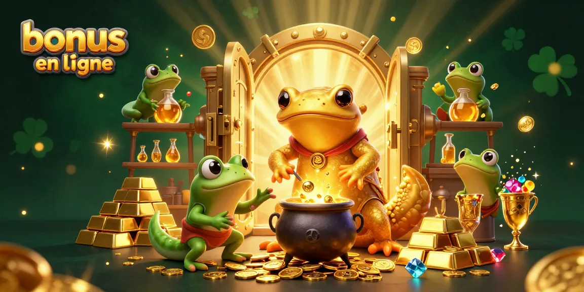 Profitez des meilleurs bonus casino en ligne avec un alchimiste et ses assistants dans un laboratoire médiéval.