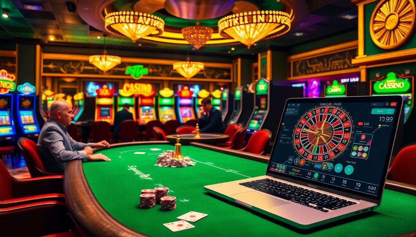 High-stakes gaming at the poker table with elegant casino elements from https://i9bet2h.club.