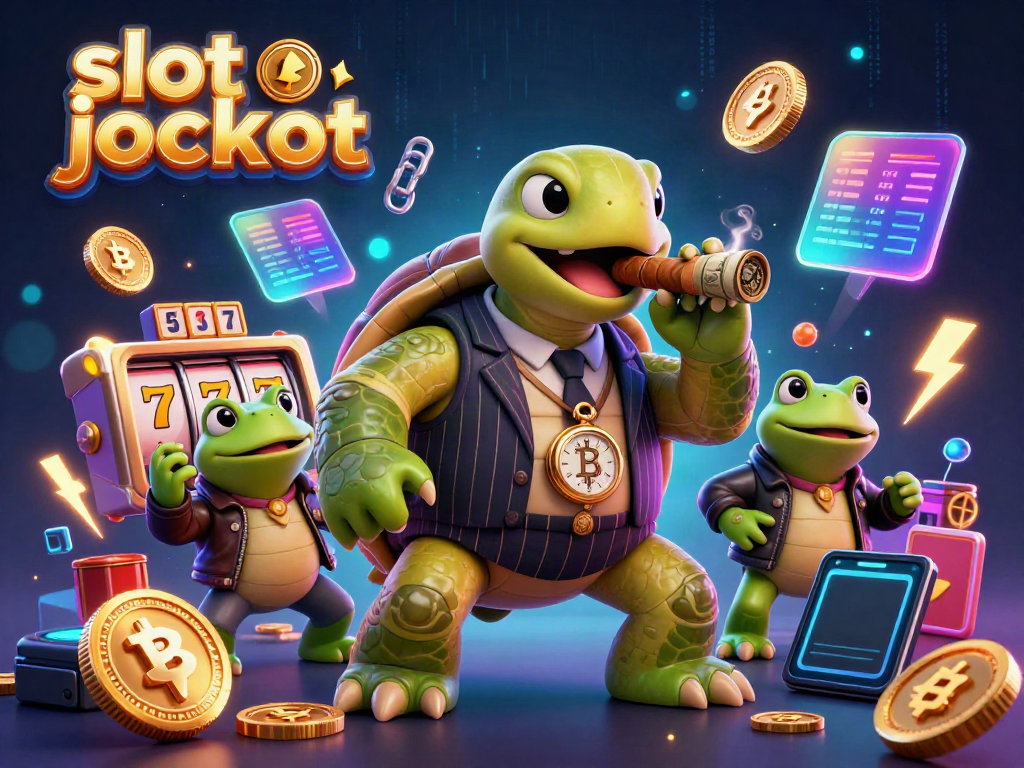 Experience the excitement of slot jackpot creations with 3D cartoon characters and vivid casino elements.
