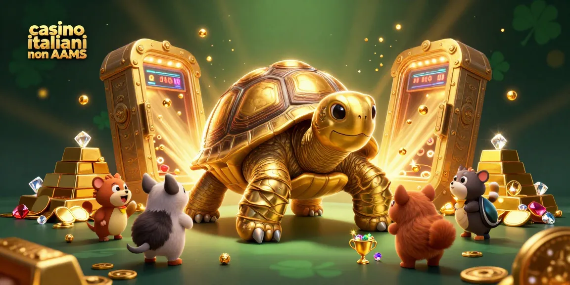 Gioca nei casino italiani non AAMS con una straordinaria tortuga e tesori scintillanti.