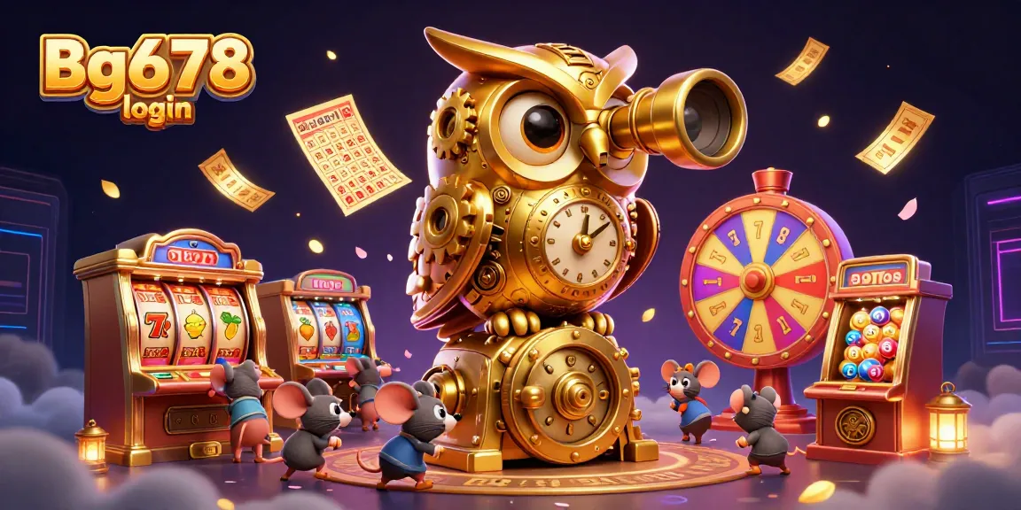 Play thrilling games with Bg678 login, featuring slots, bingo, and vibrant characters.