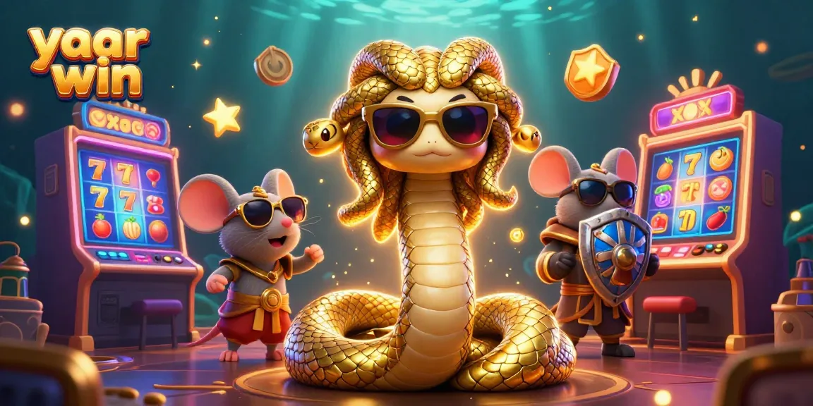 Engage with the world of yaar win by spinning vibrant slot machines with lively characters.