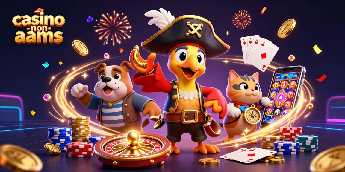 Gioca su casino non AAMS e scopri un mondo di vincite con monete d'oro e simboli fortunati.