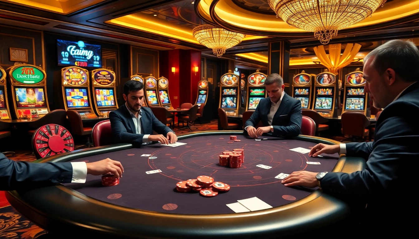 Découvrez l'excitation du casino en ligne 2026 avec des jeux de poker luxueux et des machines à sous vibrantes.