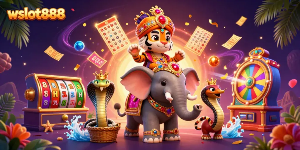Memenangkan permainan slot di wslot888 dengan karakter unik dan elemen perjudian yang kaya.