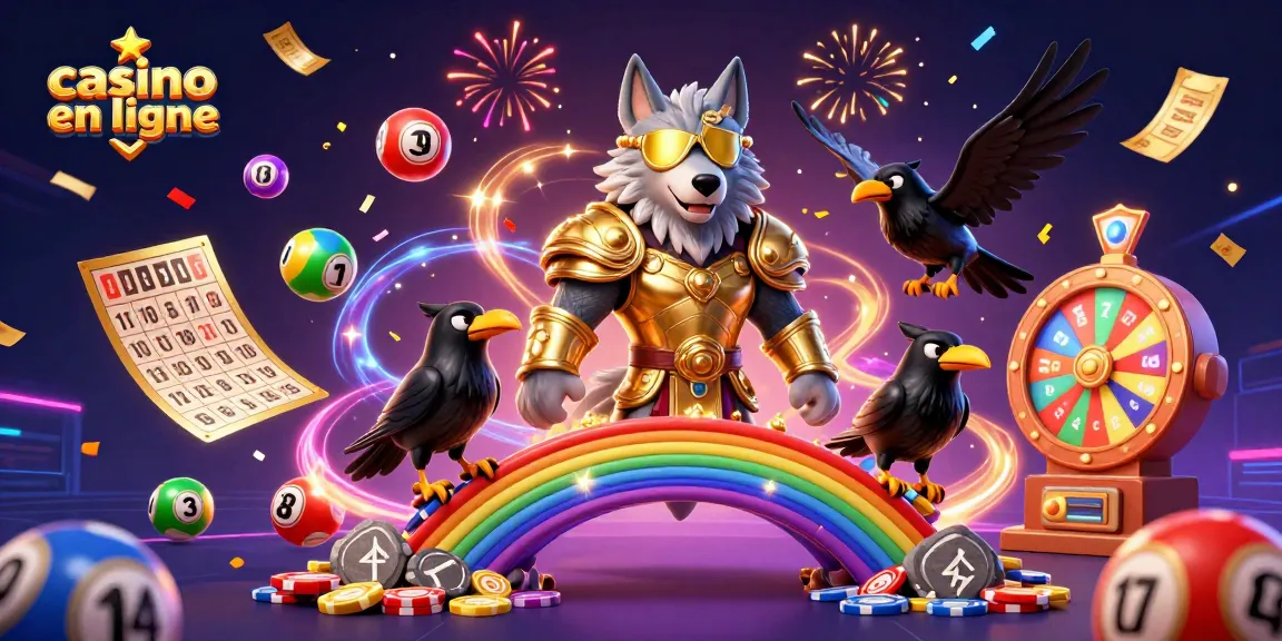 Plongez dans l'excitation du casino en ligne avec des jeux animés et des éléments captivants.