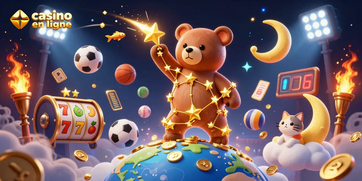 Profitez d'une expérience casino en ligne avec notre illustration captivante de jeu et de chance.