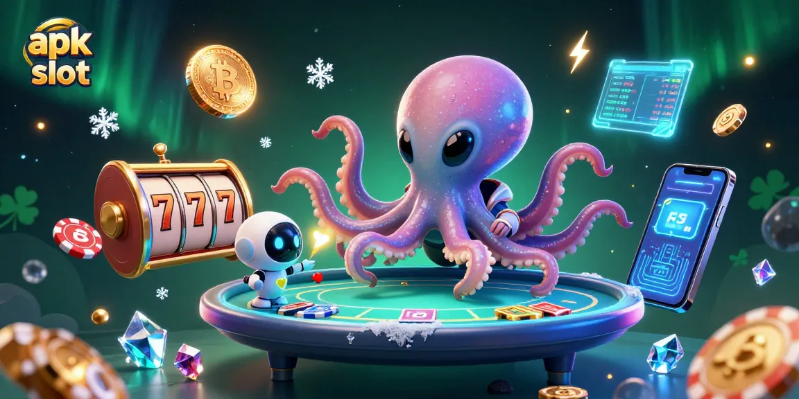 Menggulung slot dengan apk slot di ruang galaksi, alien dan robot beraksi di meja poker holografis.