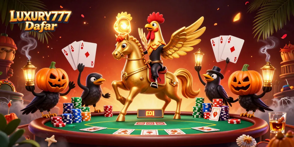 Menangkan permainan di LUXURY777 Daftar dengan menghadirkan suasana kasino yang magis.