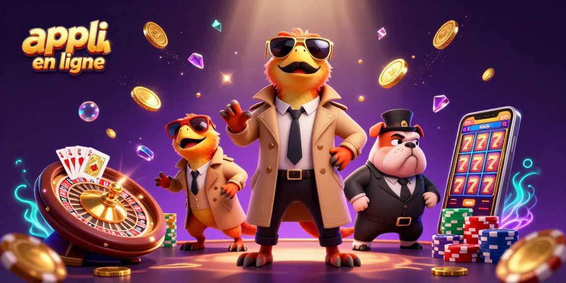 Appli casino en ligne : Récupérez de la chance avec des raptors rendant visite à un casino!