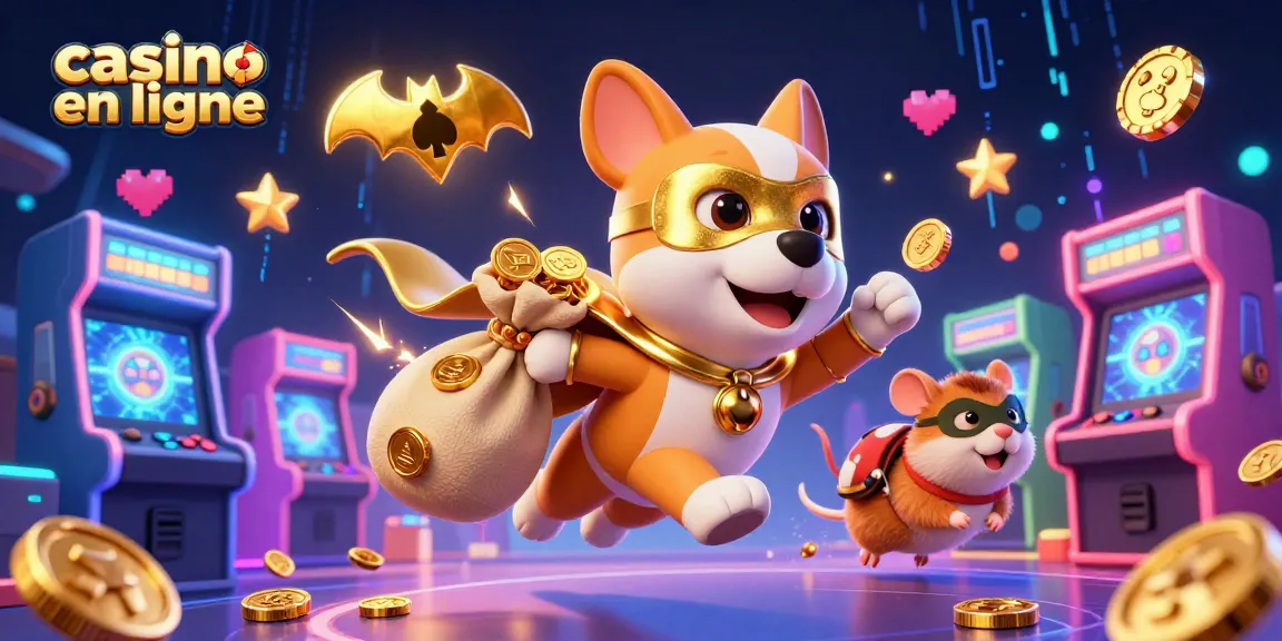 Profitez du casino en ligne avec des jeux passionnants et des personnages attrayants.