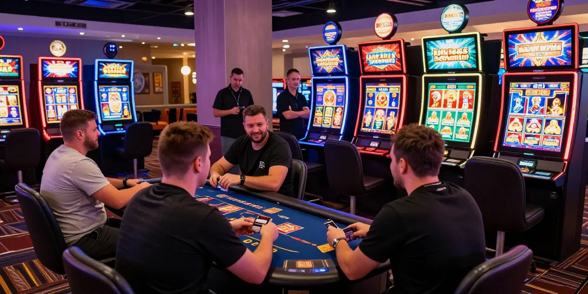 Experience thrilling gameplay at mastercard casinos with vibrant slot machines and friendly dealers.