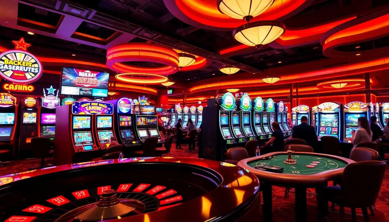 Experience the excitement of the best online casino Canada with vibrant gaming scenes.